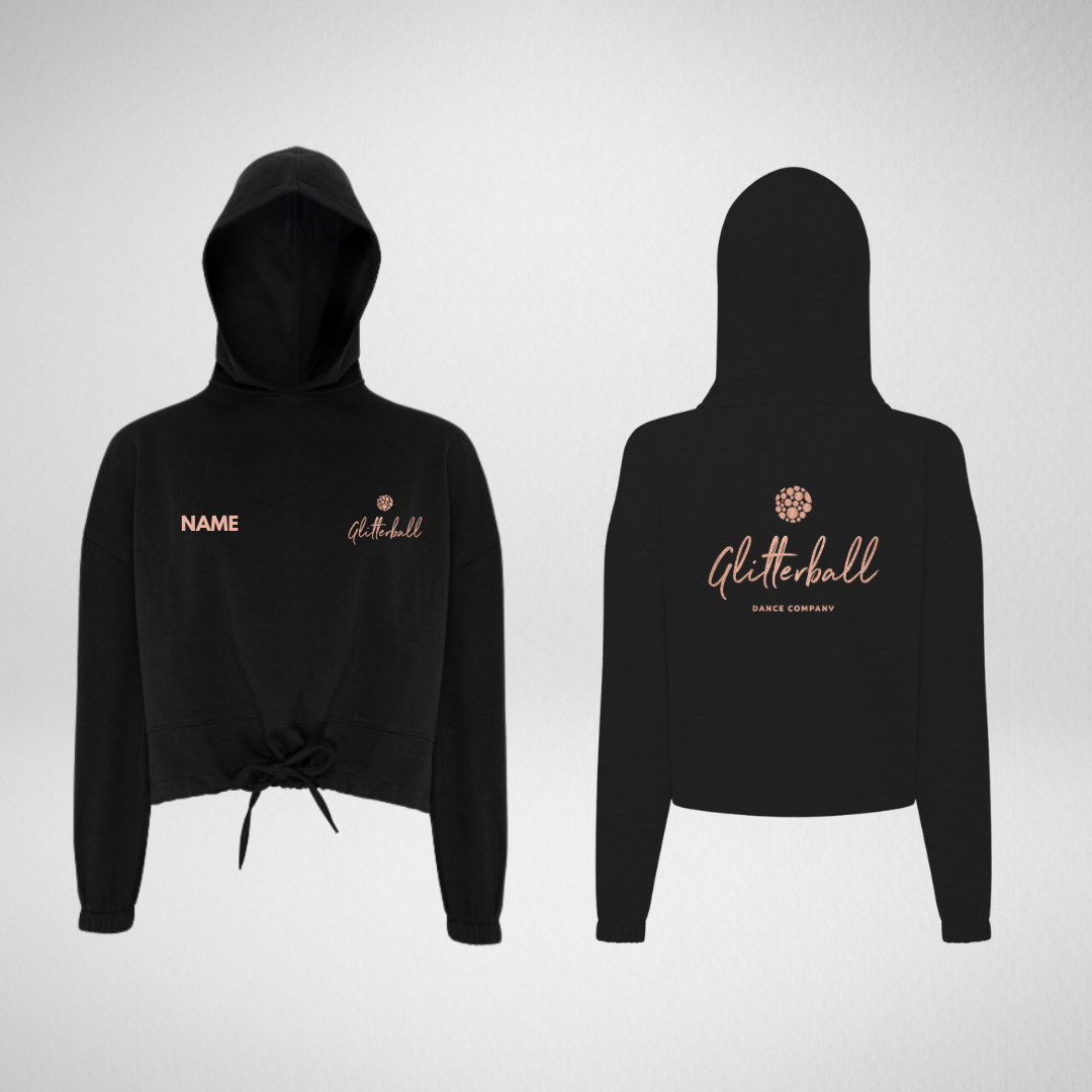 Glitterball Dance Company Cropped Oversized Pullover