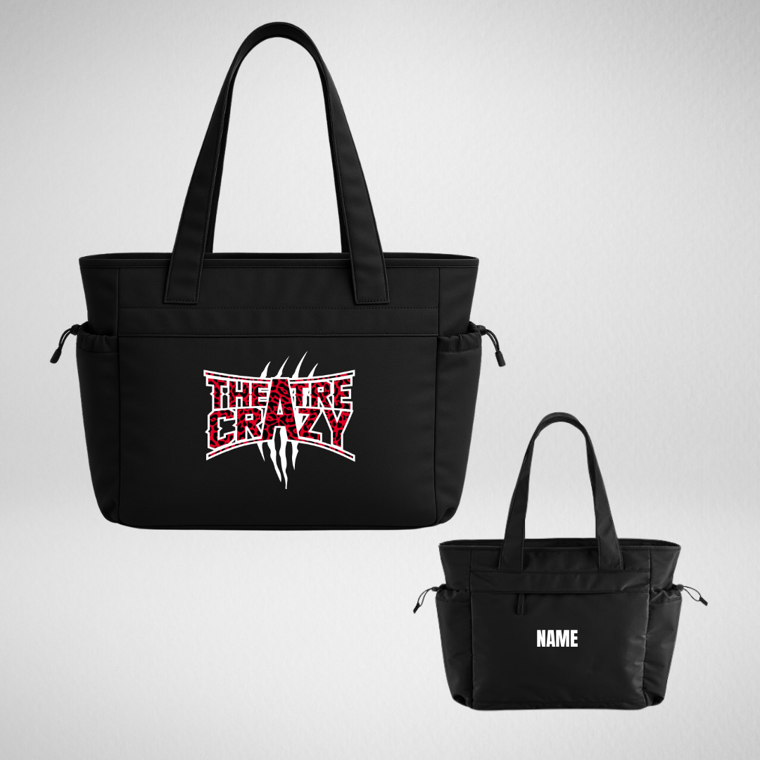 Theatre Crazy Oversized Studio Tote Bag