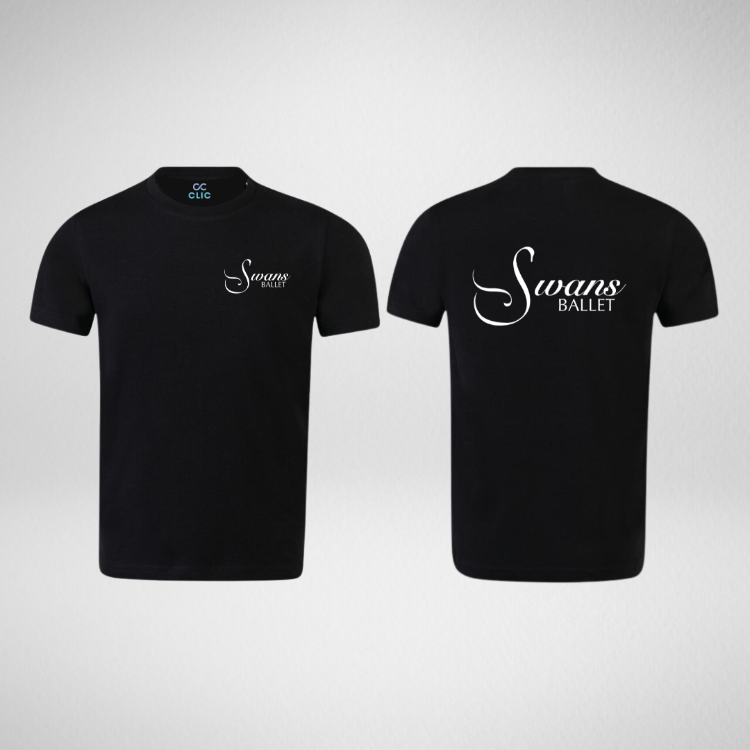 Swans Ballet Black Premium Stretch Tee