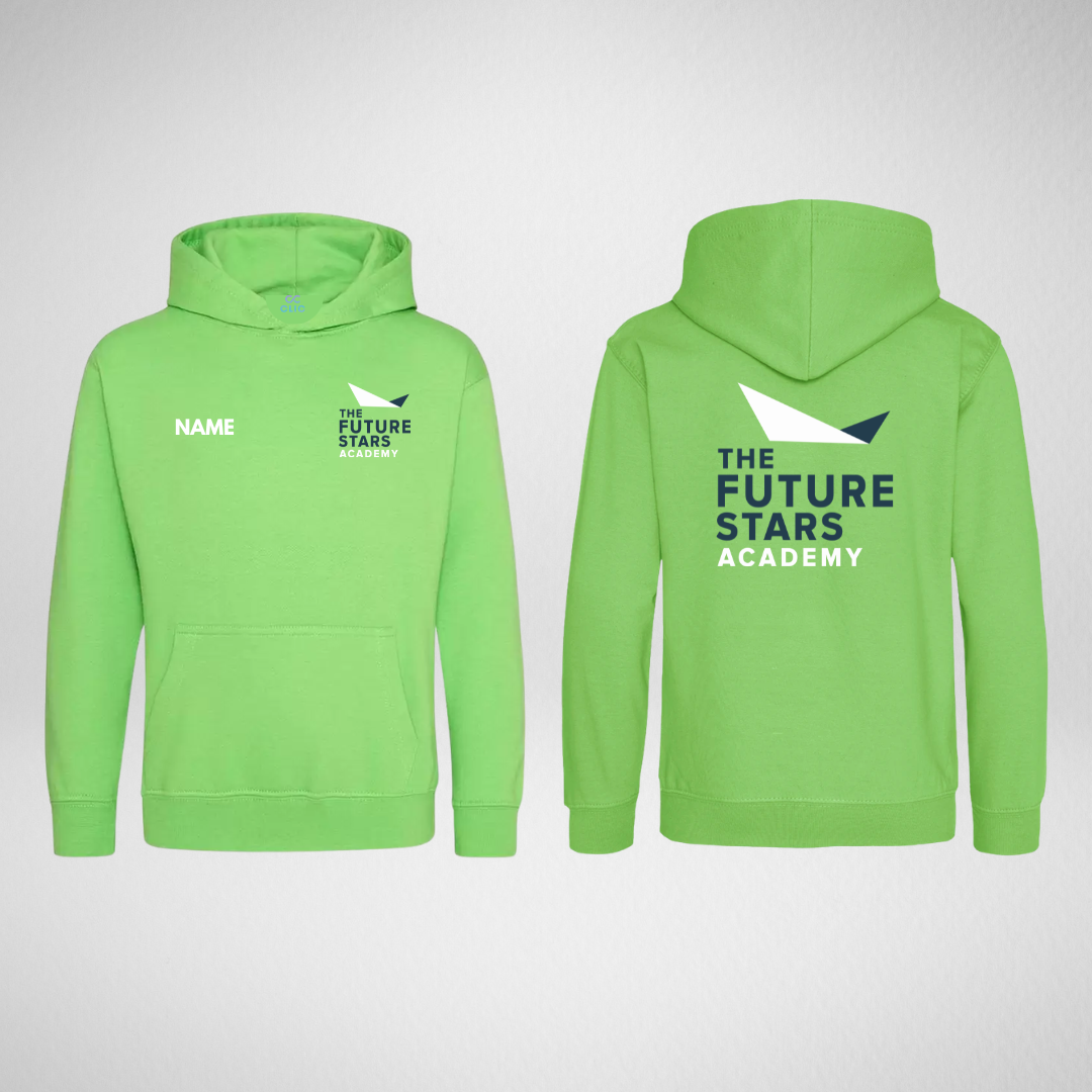 The Future Stars Academy Lime Pullover Hoodie