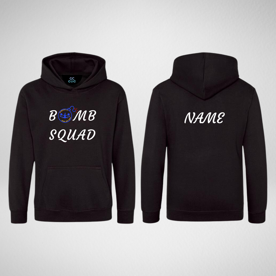 Bombshells Cheer and Dance Bomb Squad Pullover Hoodie