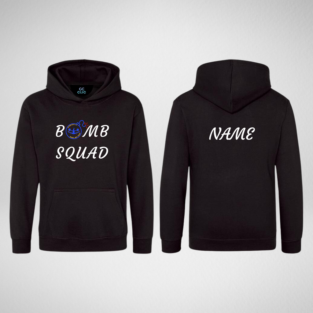 Bombshells Cheer and Dance Bomb Squad Pullover Hoodie