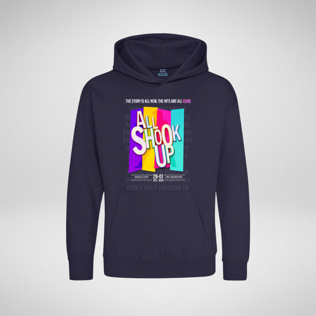 Together for Theatre All Shook Up Navy Pullover Hoodie