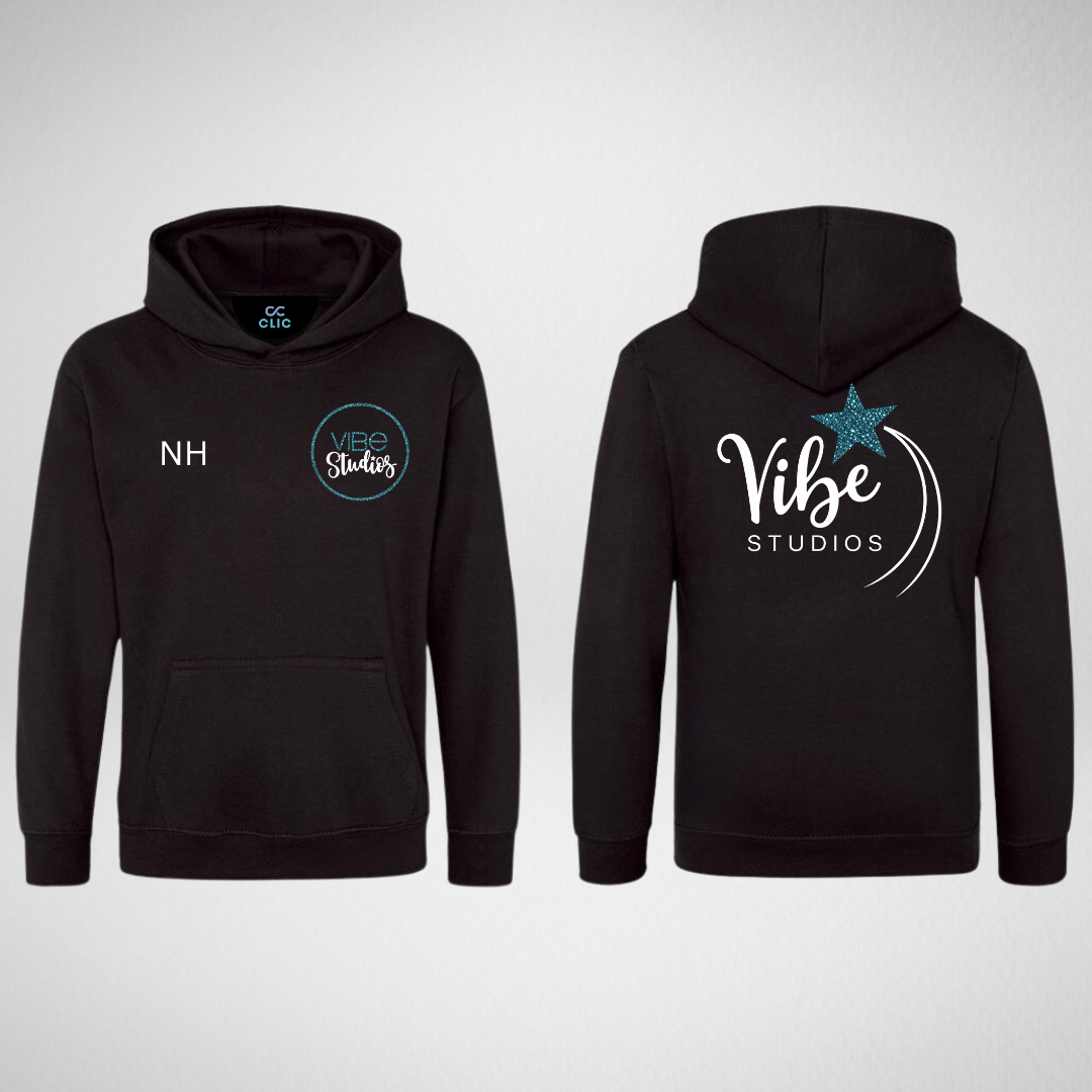 Vibe Studios Glitter Pullover Hoodie