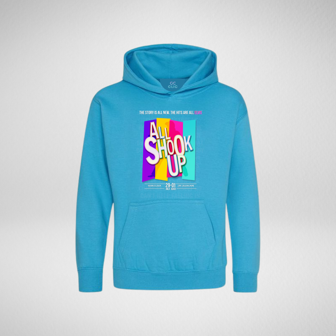 Together for Theatre All Shook Up Blue Pullover Hoodie