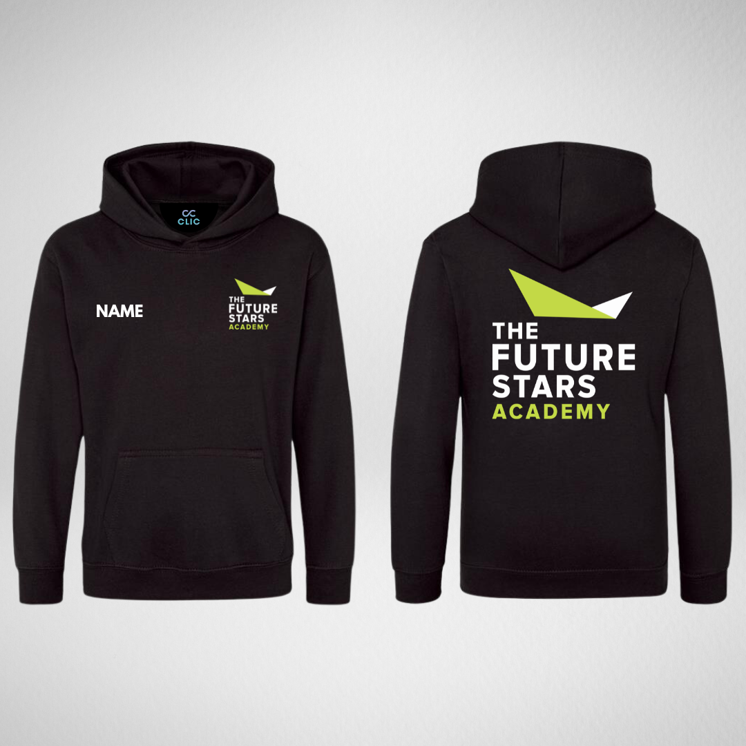 The Future Stars Academy Black Pullover Hoodie