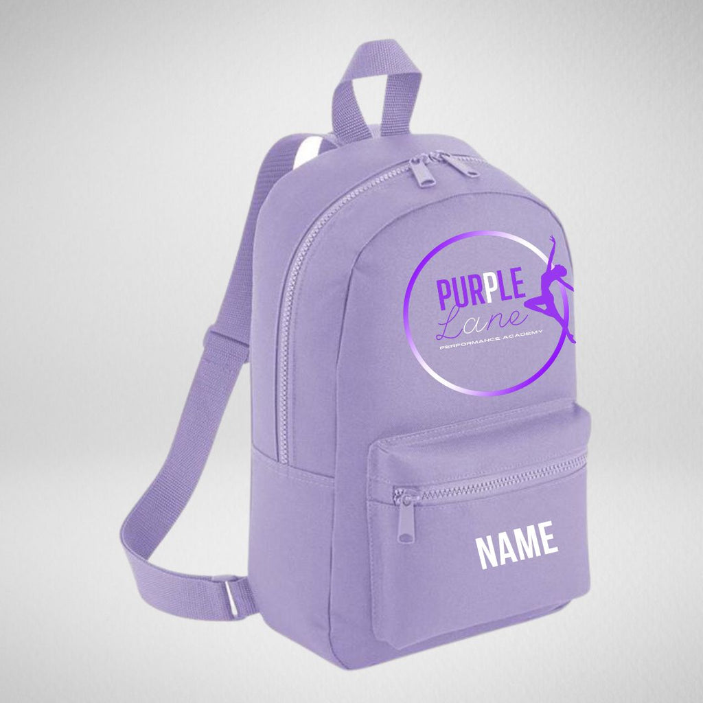 Purple Lane Performance Academy Mini Rucksack