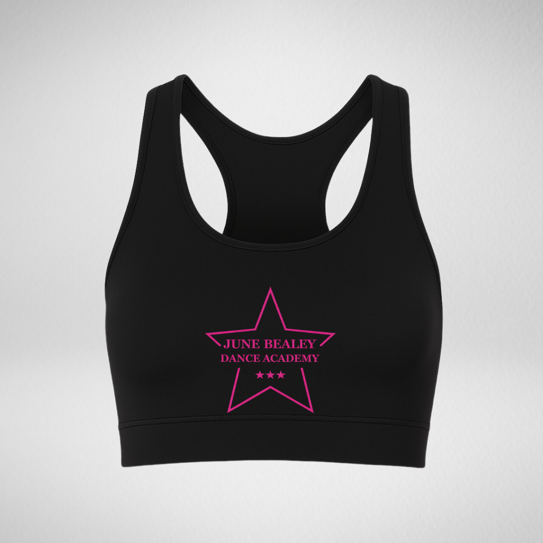 June Bealey Dance Academy Racerback Crop Top