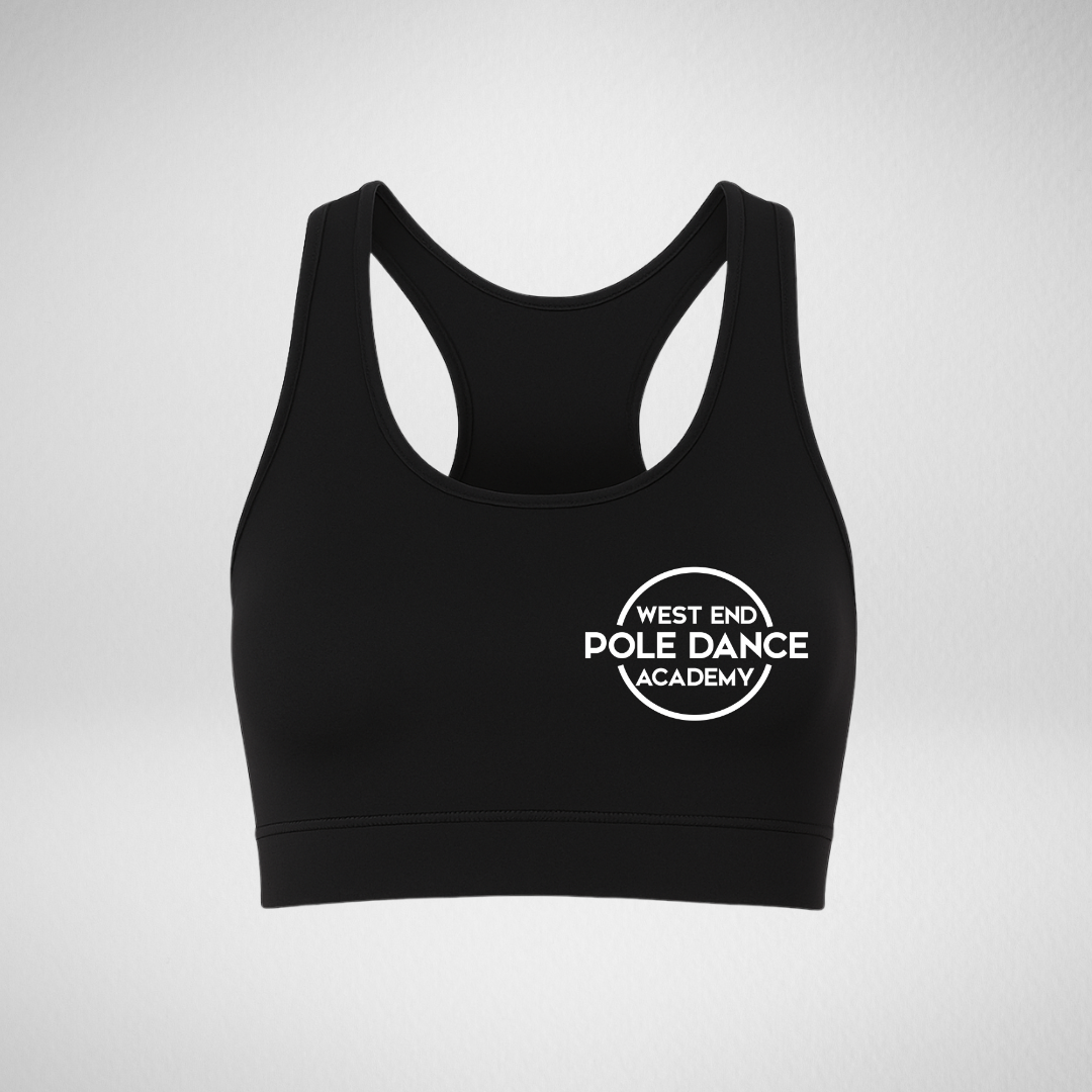 West End Pole Dance Academy Racerback Crop Top