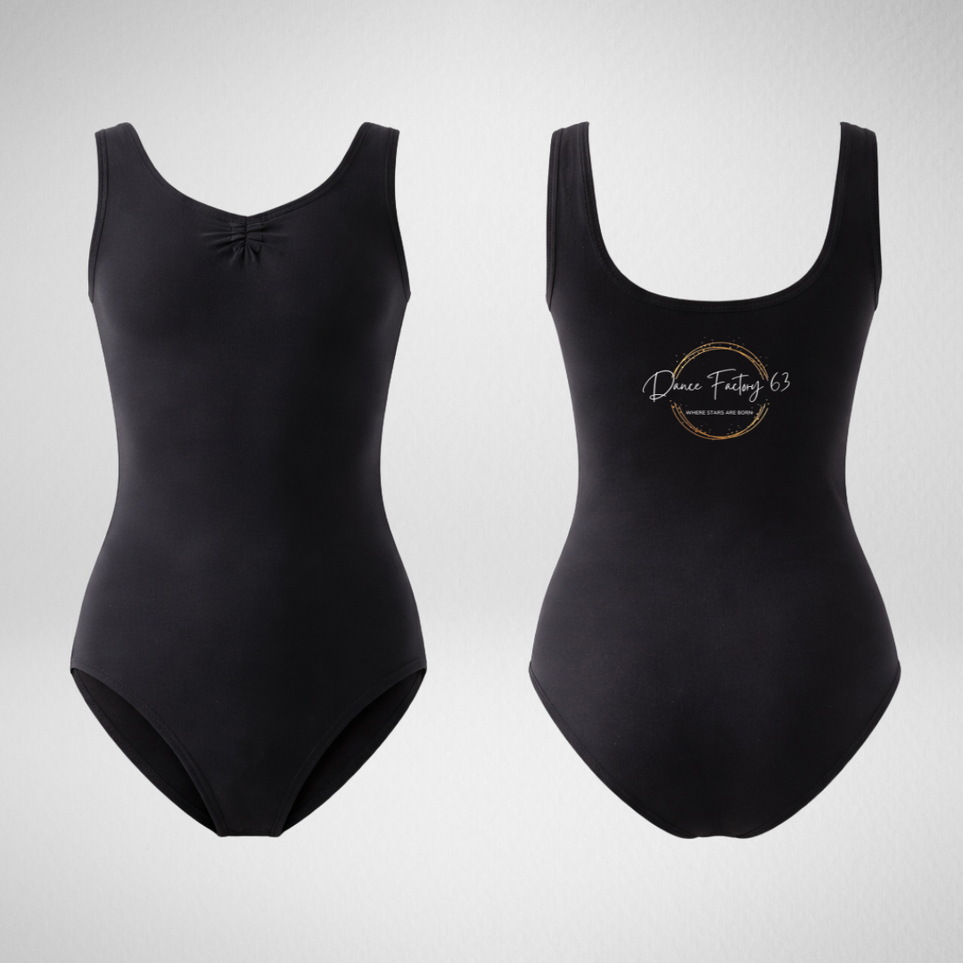 Dance Factory 63 Ruched Tank Leotard