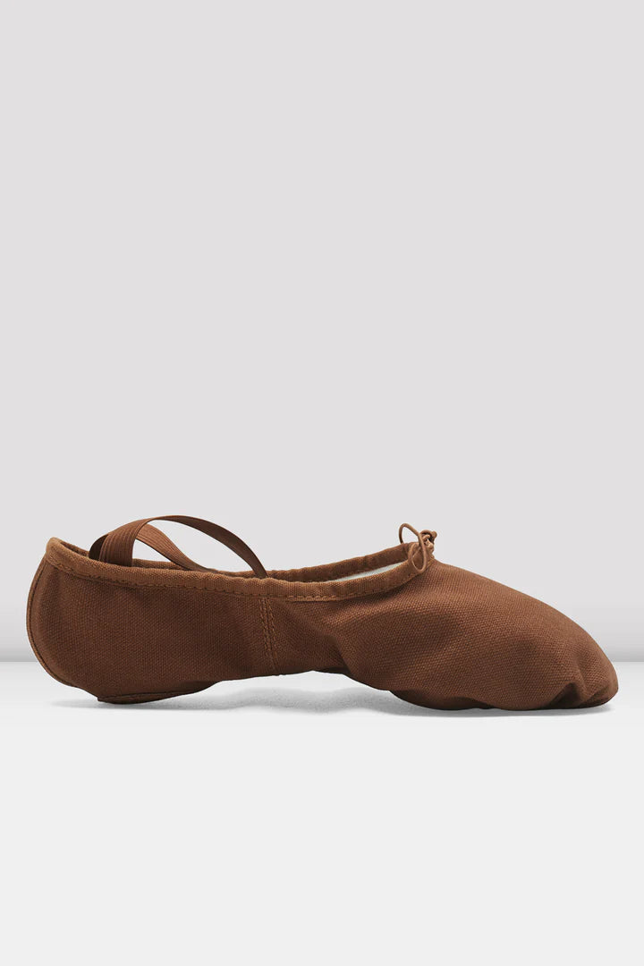 Bloch Mens Cocoa Pump Canvas Ballet Shoes