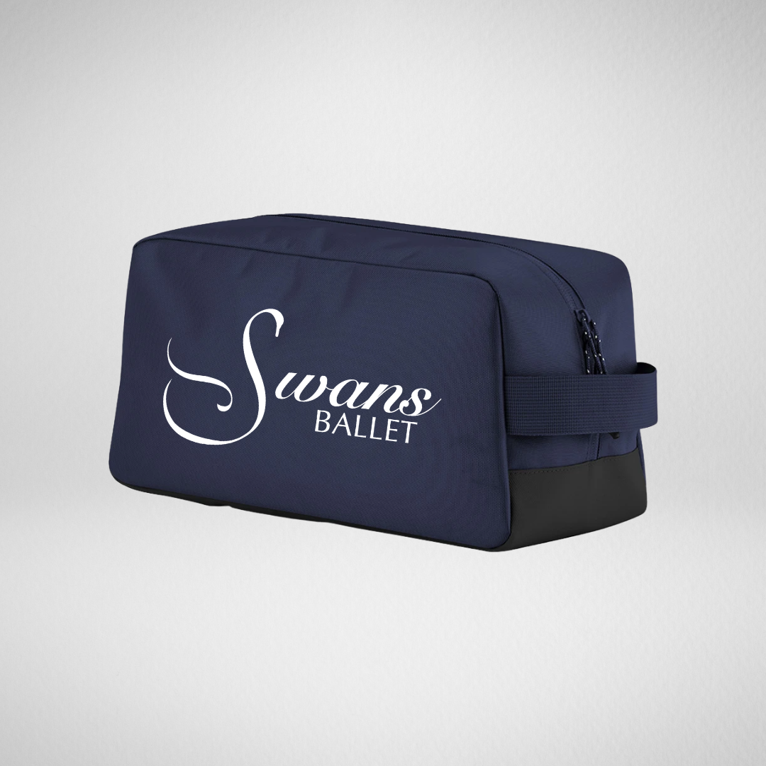 Swans Ballet Navy Shoe/Boot Bag