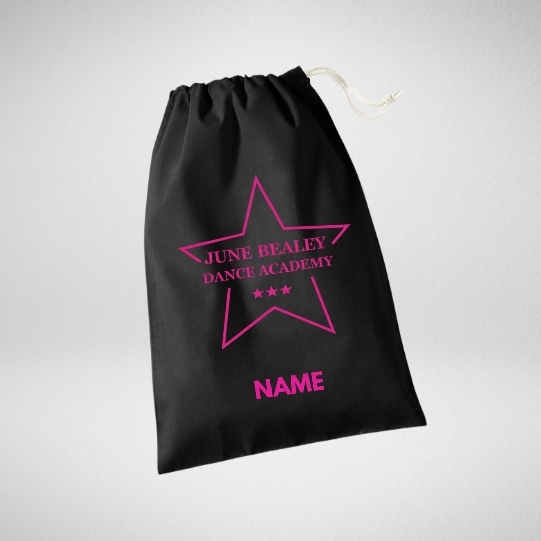 June Bealey Dance Academy Shoe Bag