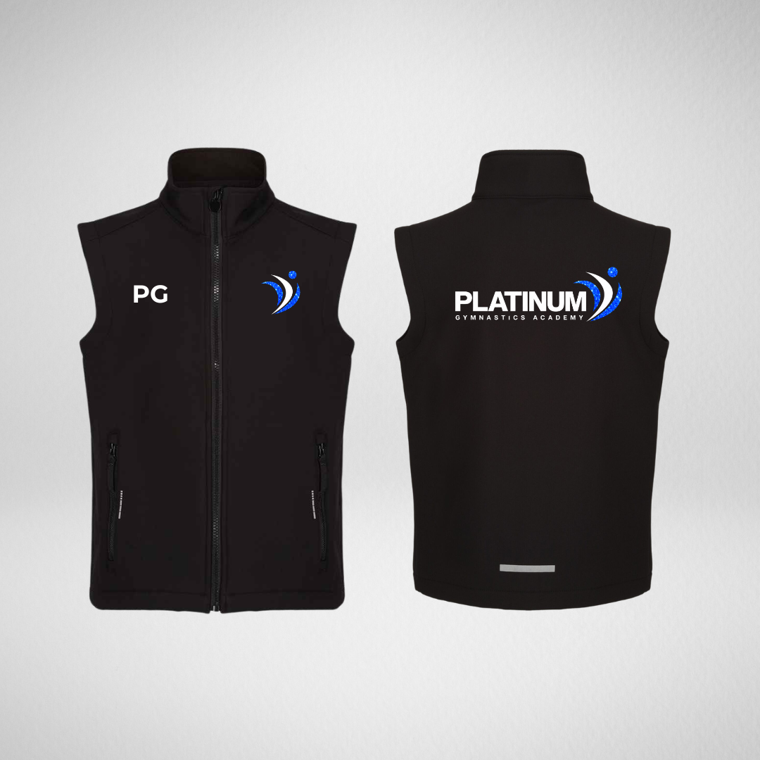 Platinum Gymnastics Academy Softshell Gilet
