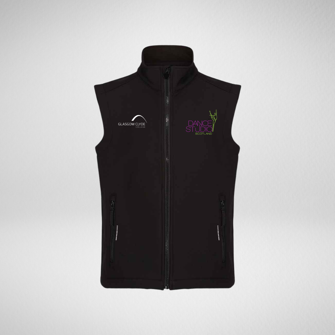 Dance Studio Scotland Softshell Gilet