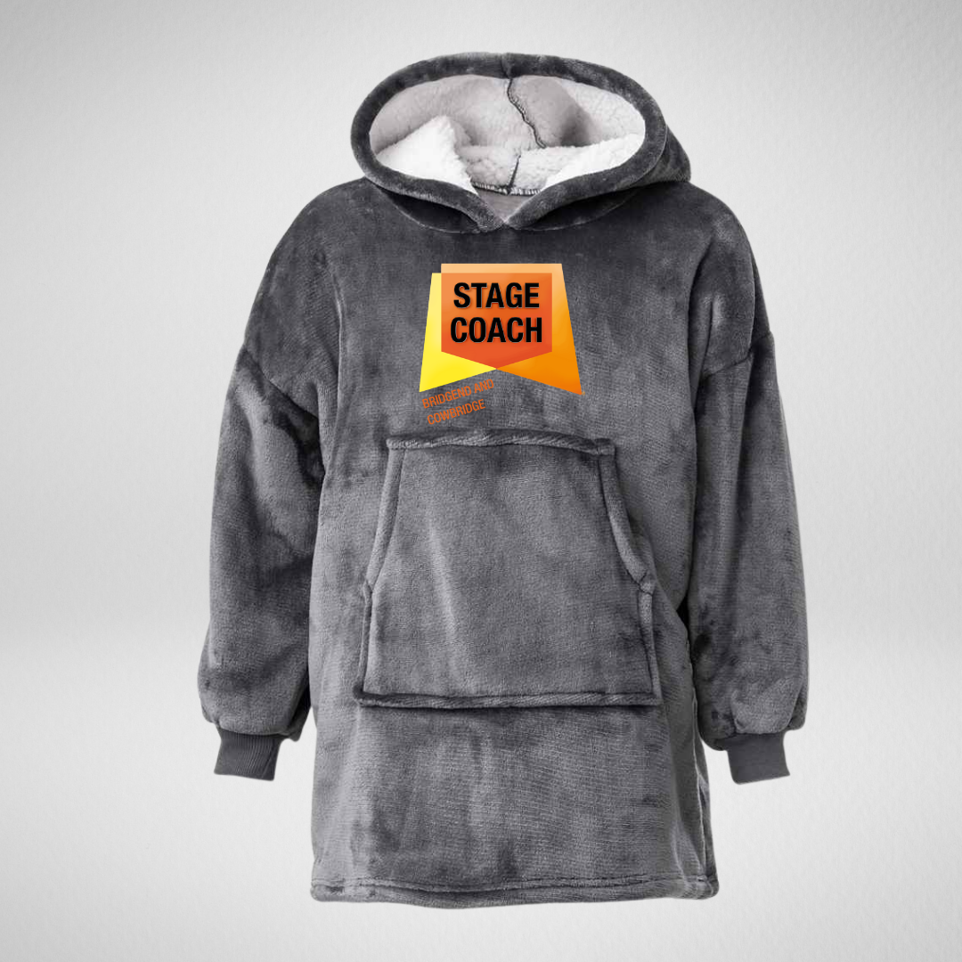 Stagecoach Bridgend & Cowbridge Hooded Blanket