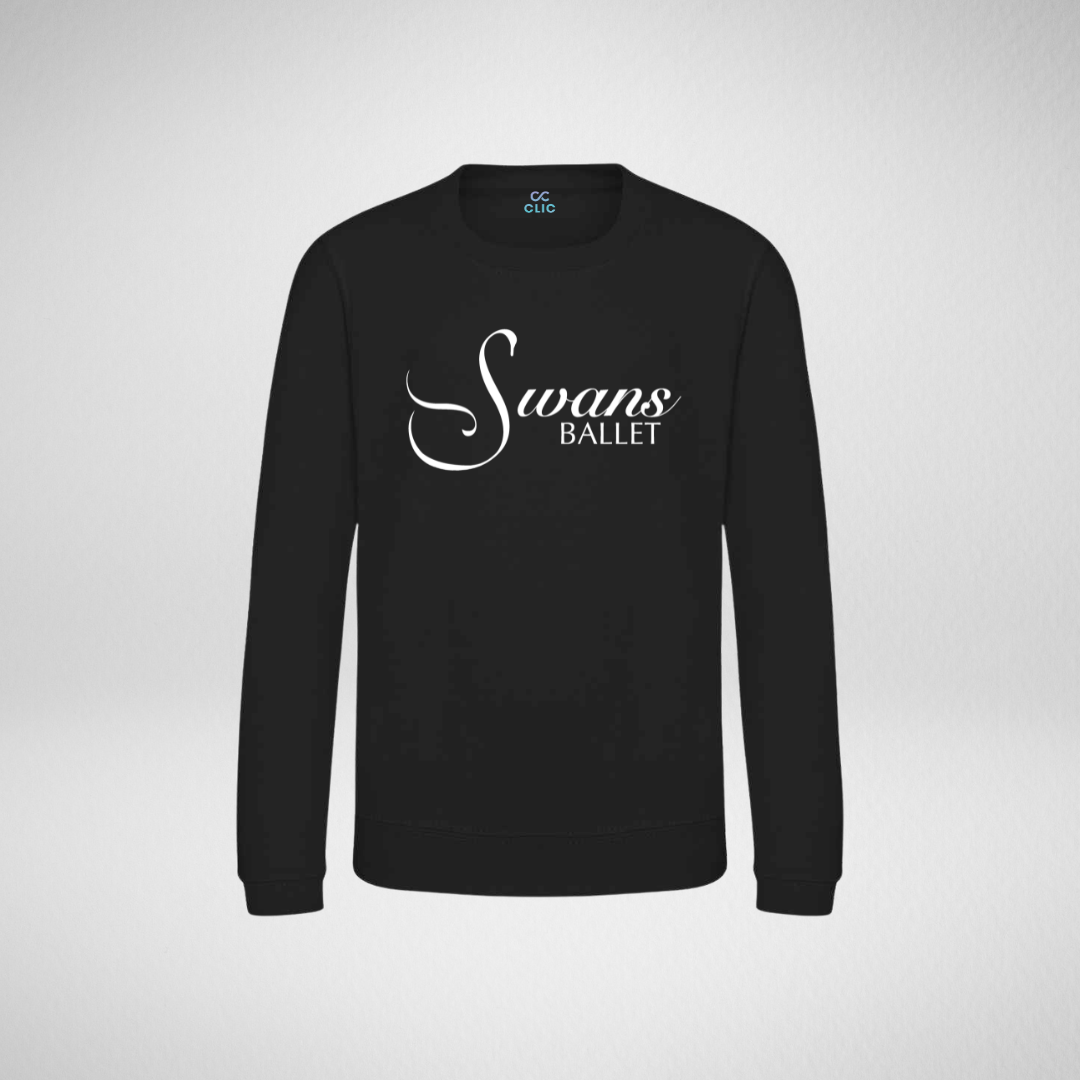Swans Ballet Black Standard Sweatshirt