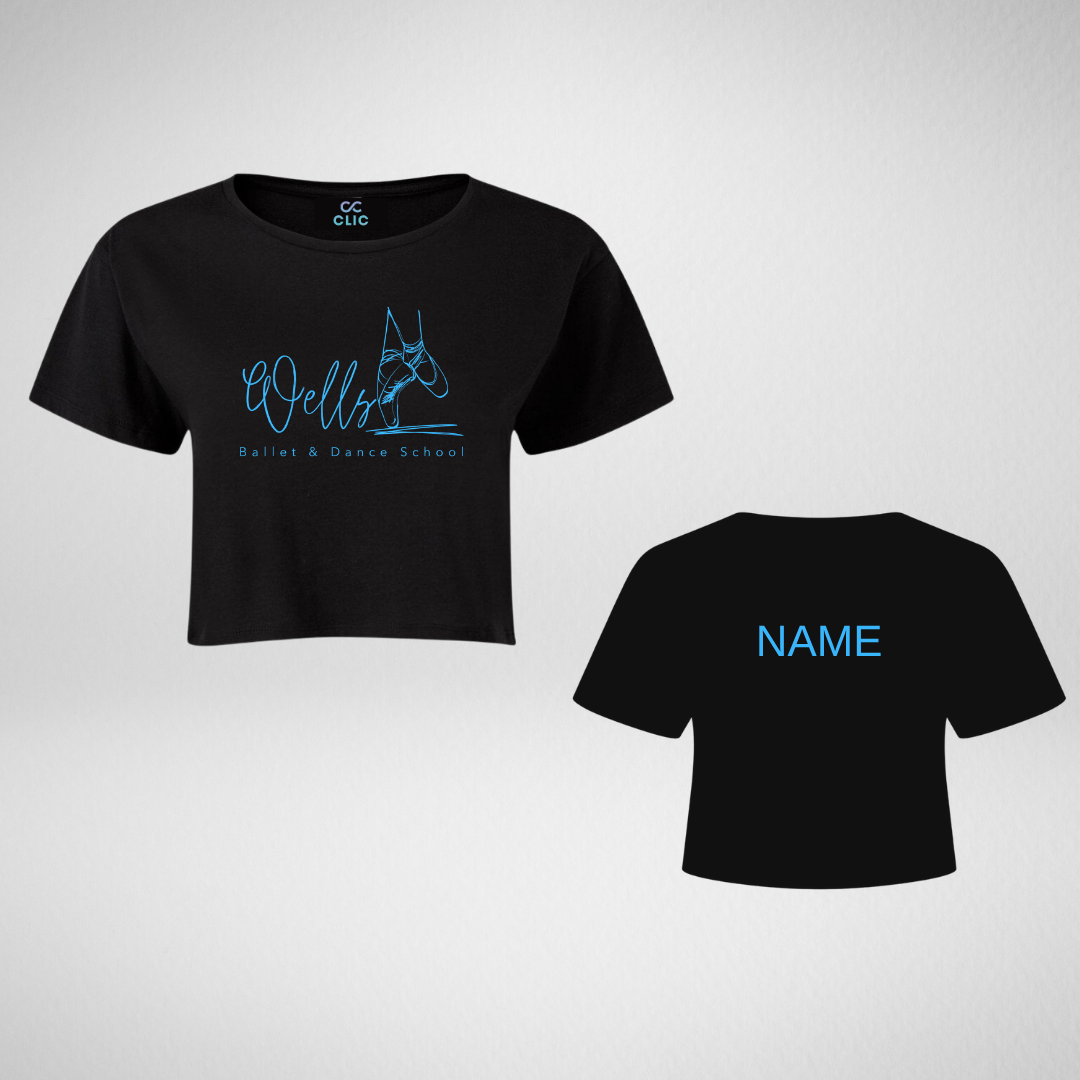 Wells Ballet & Dance School Cropped T-Shirt