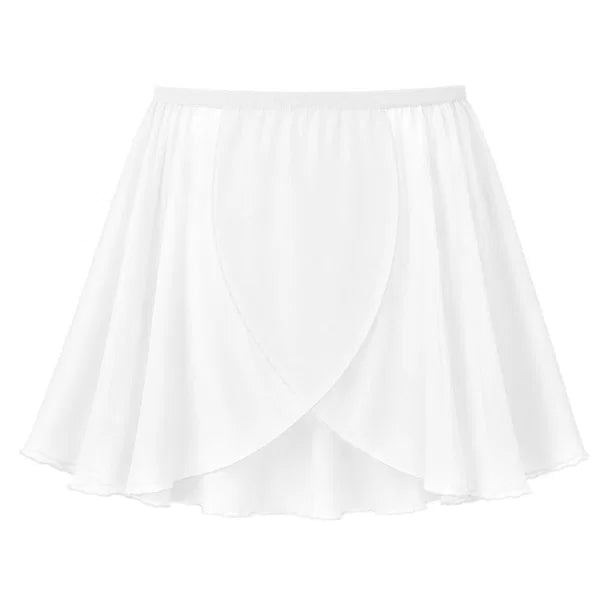 Tisha Short Wrap Over Georgette Skirt
