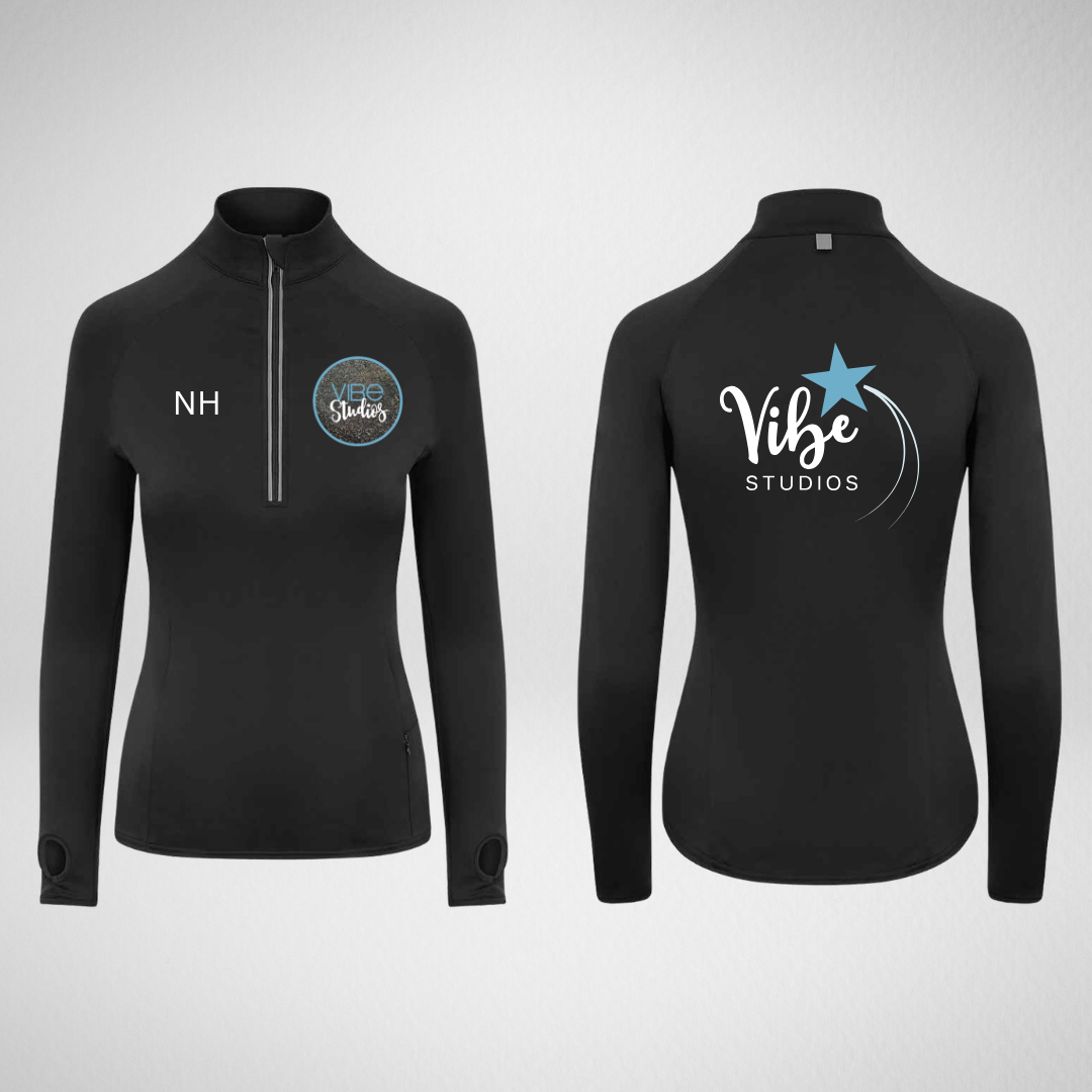 Vibe Studios Stretch 1/4 Zip Top