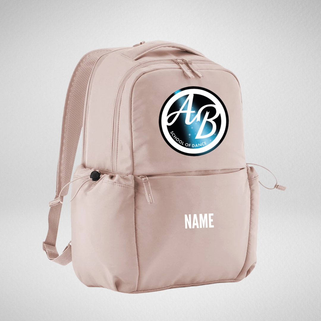 AB School Of Dance Pink Studio Backpack