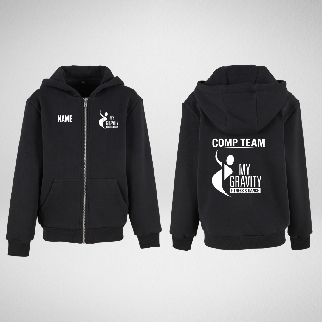 My Gravity Aerial & Dance Academy COMP TEAM Supersoft Zip Hoodie