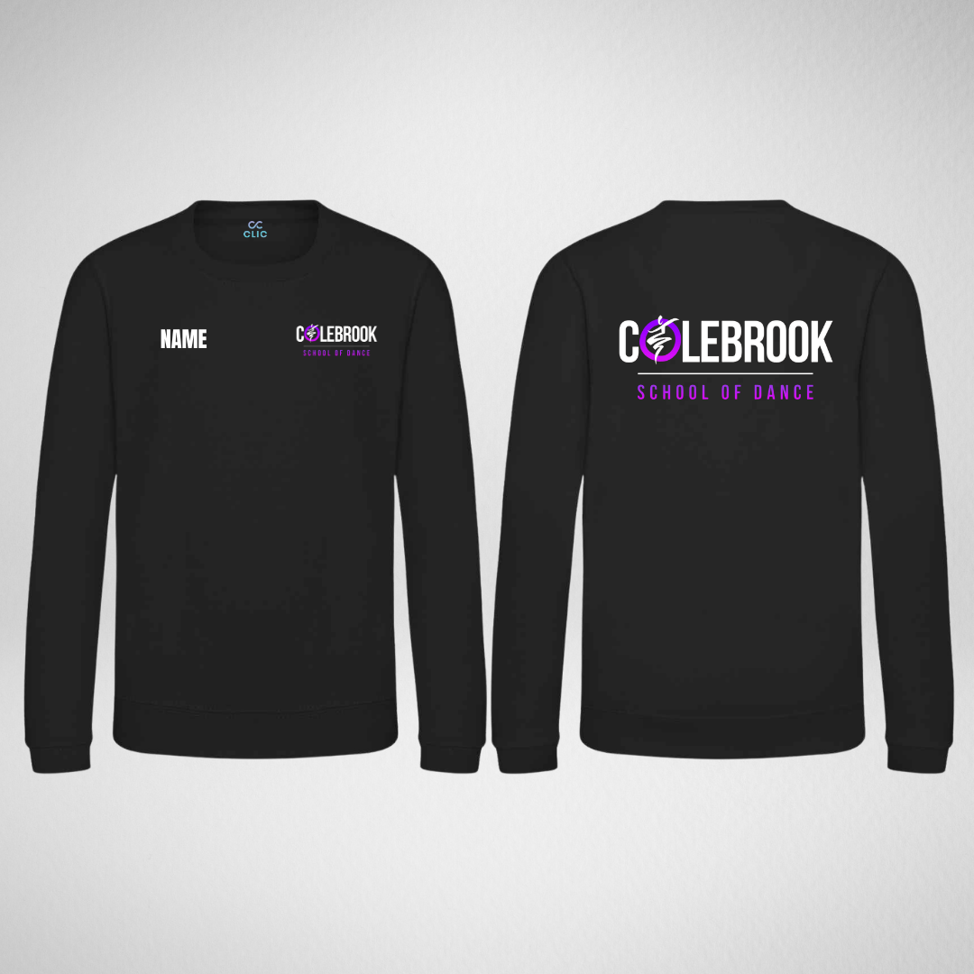 Colebrook School of Dance Black Sweatshirt