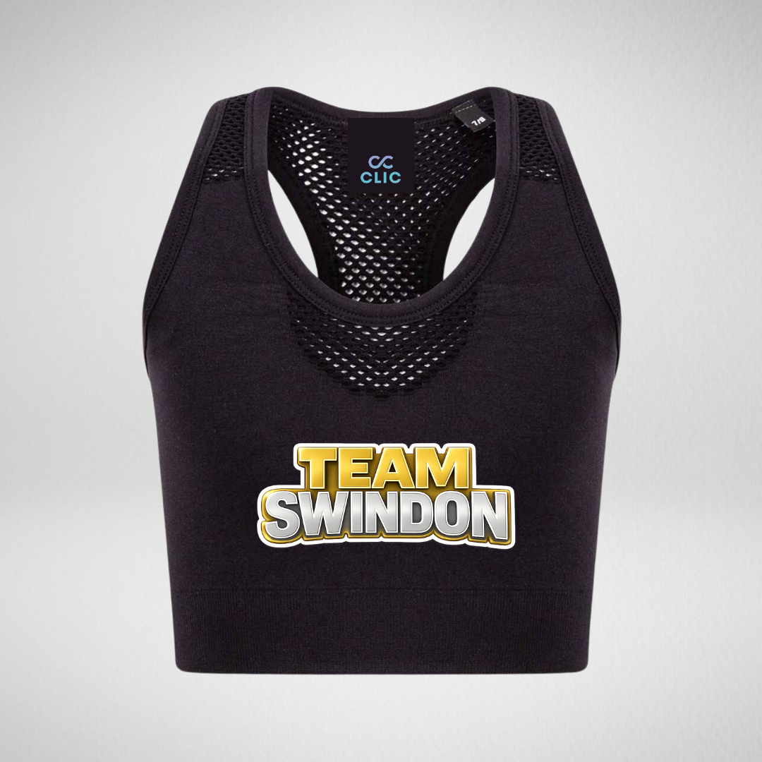 Swindon Ice Figure Club Main Range Seamless Crop Top