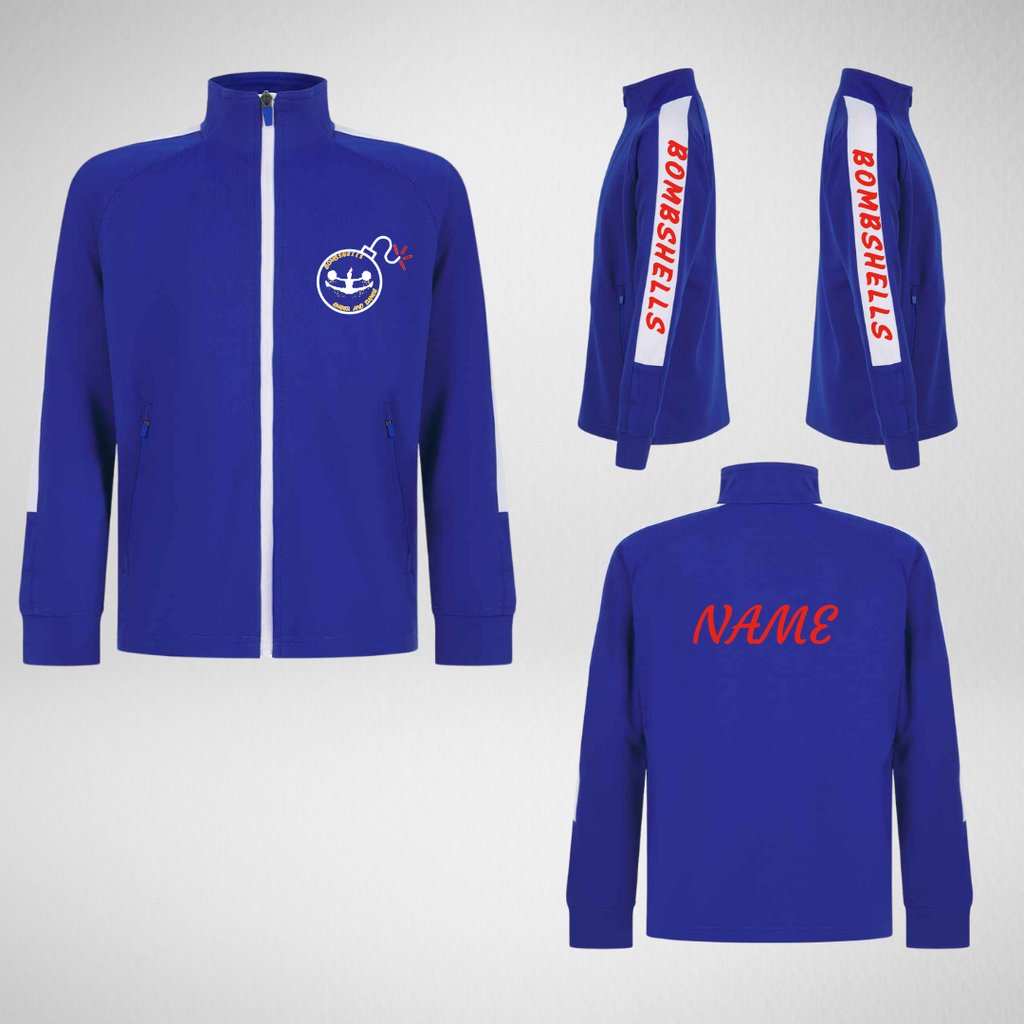 Bombshells Cheer and Dance Zipped Team Jacket