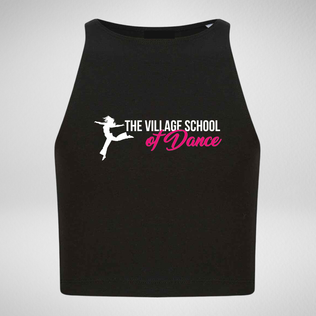 The Village School Of Dance Cropped Tank Vest