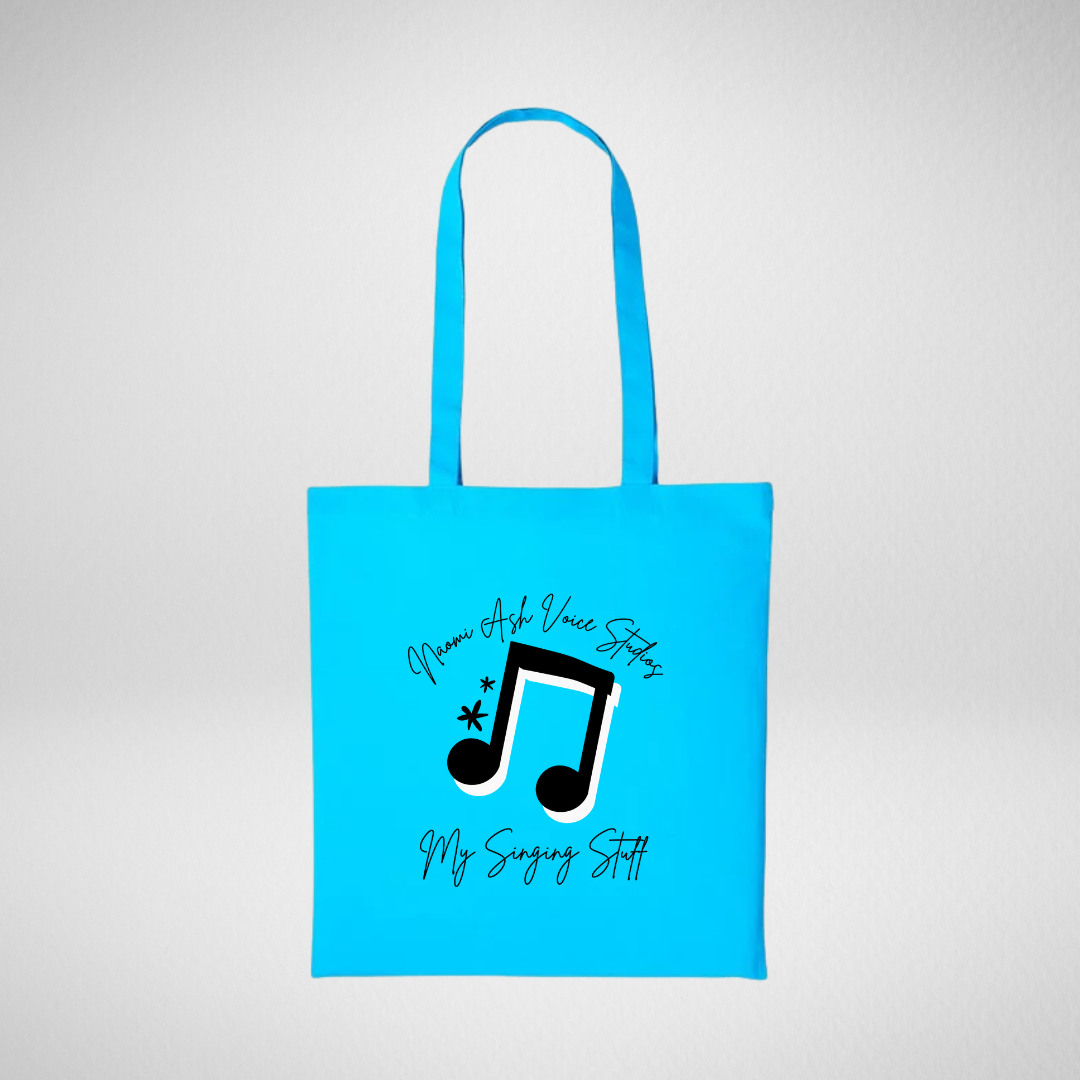 Naomi Ash Voice Studios Blue Tote Bag