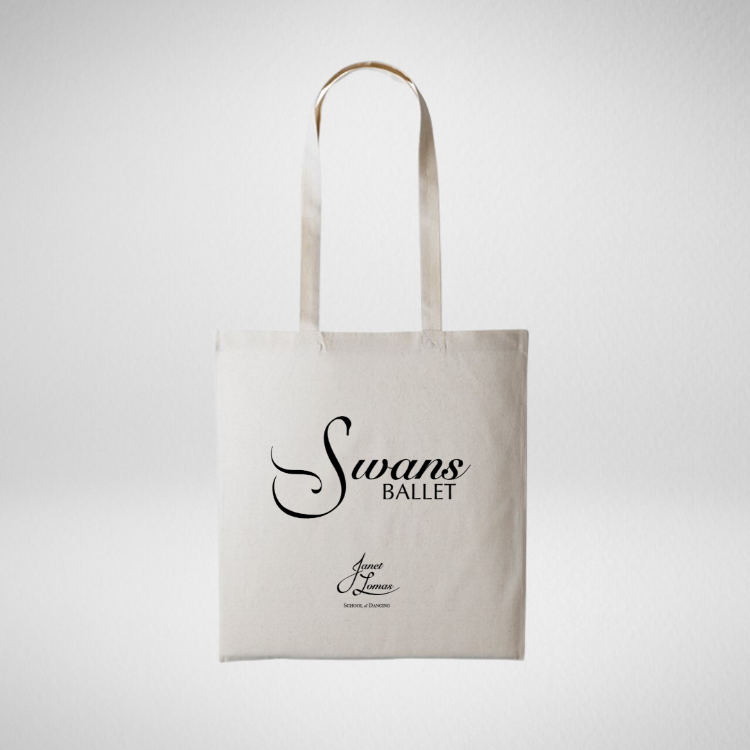 Swans Ballet Natural Tote Bag