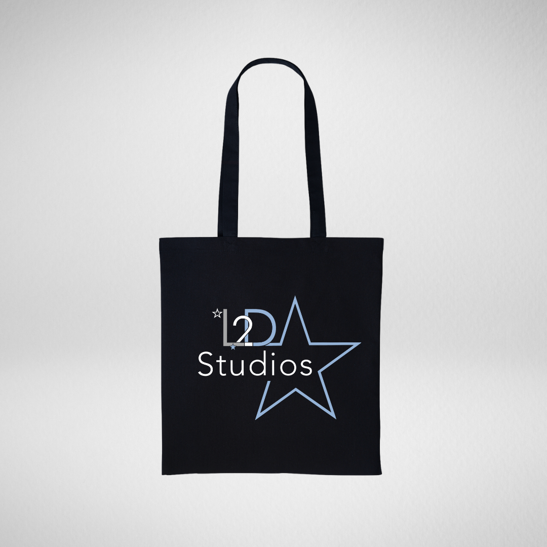 L2D Studios Black Tote Bag