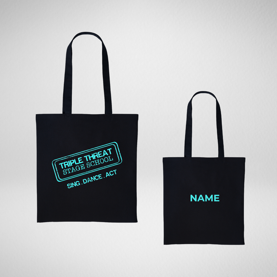 Triple Threat Stage School Tote Bag