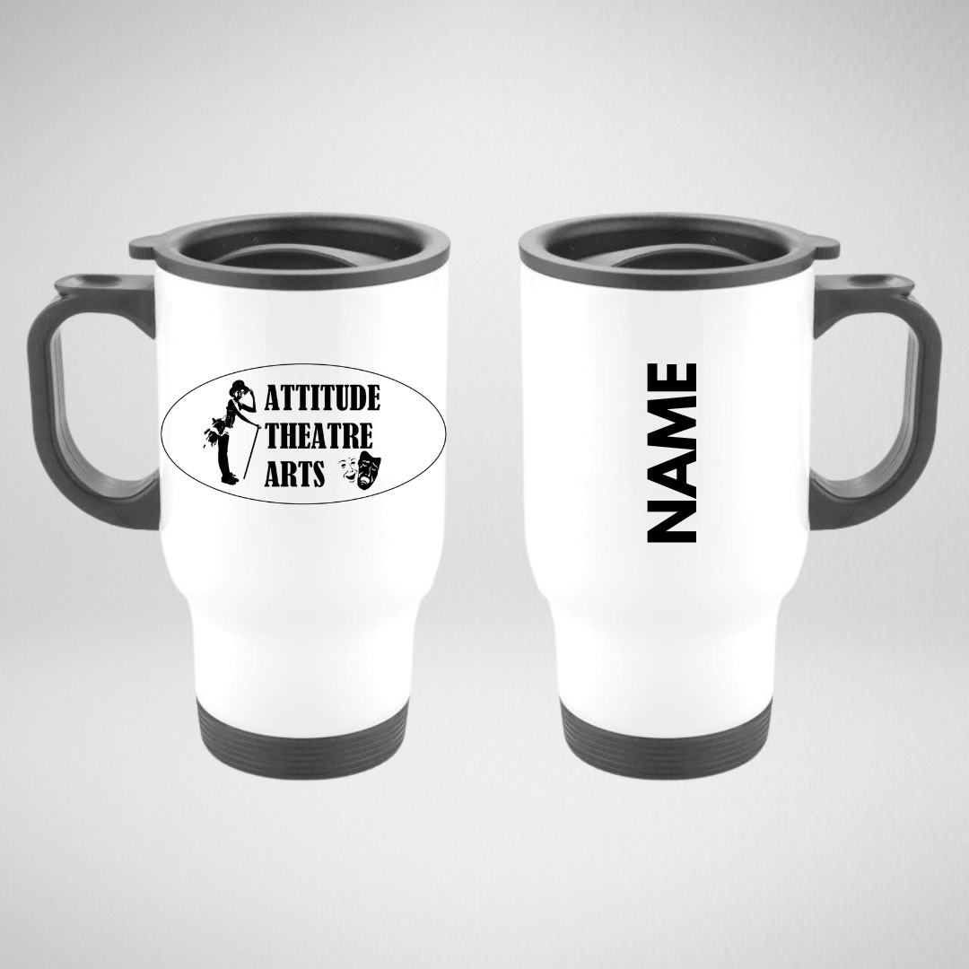 Attitude Theatre Arts Travel Mug
