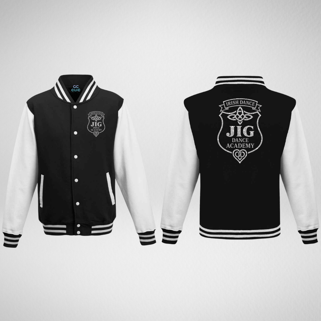 JIG Dance Academy Varsity Jacket