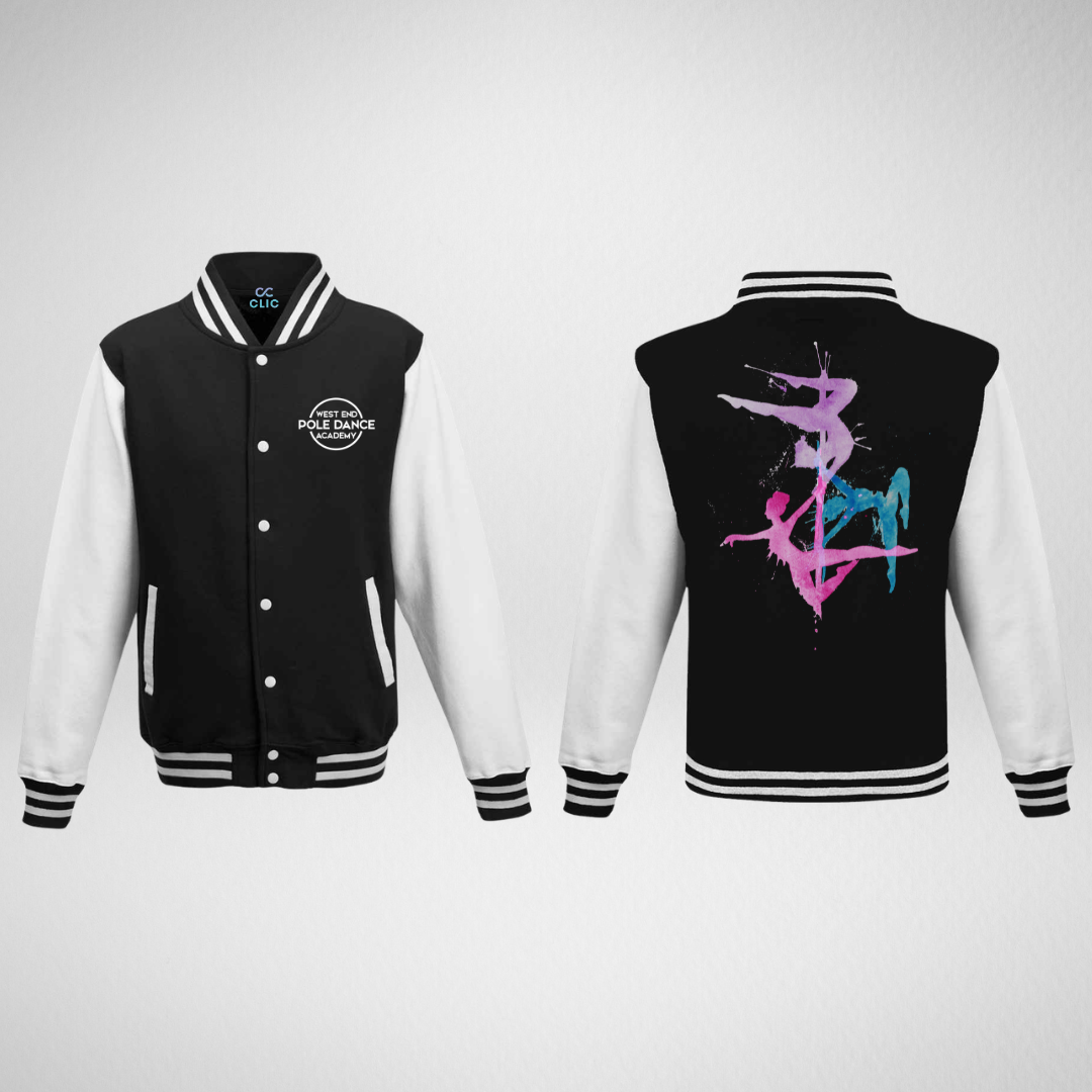 West End Pole Dance Academy Varsity Jacket