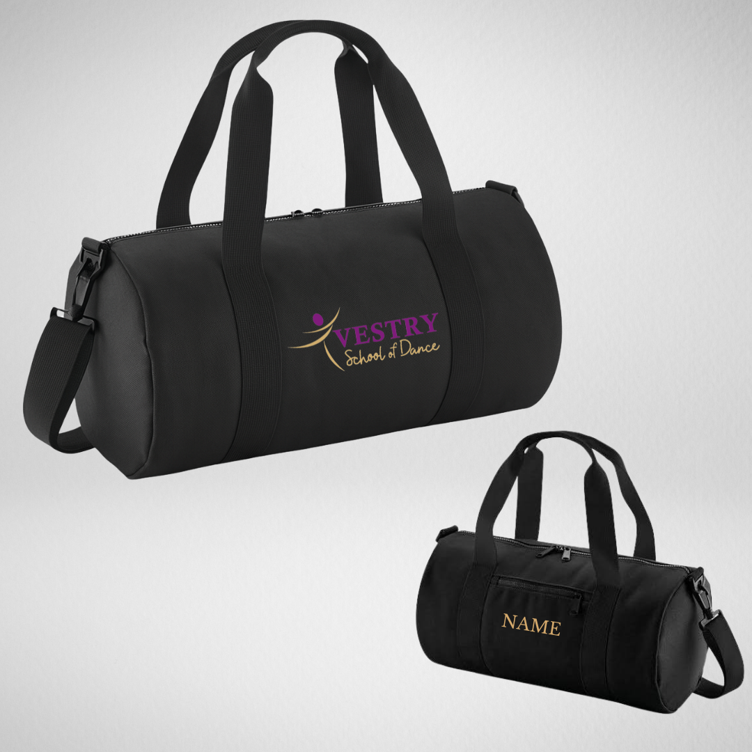 Vestry School Of Dance Mini Barrel Bag