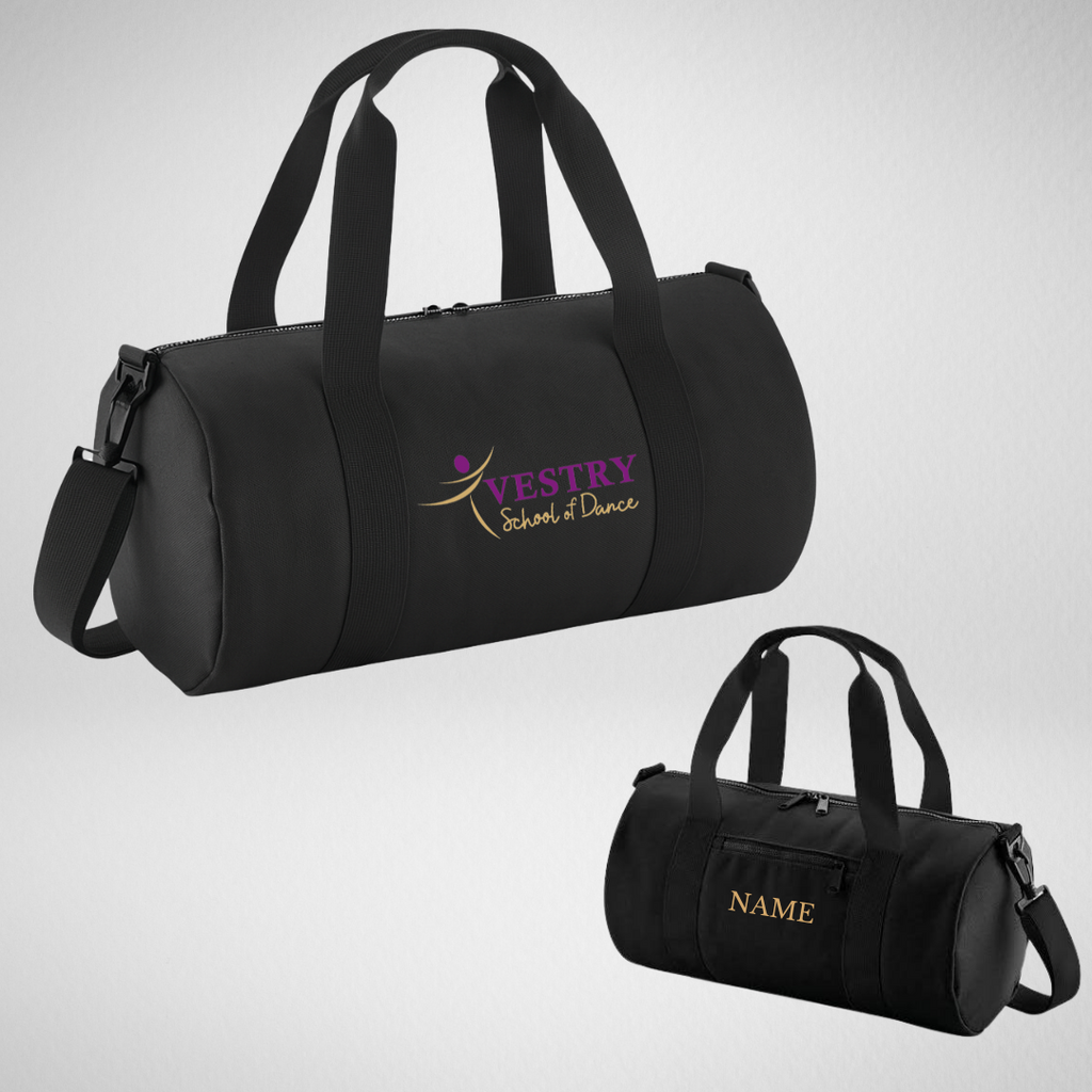 Vestry School Of Dance Mini Barrel Bag