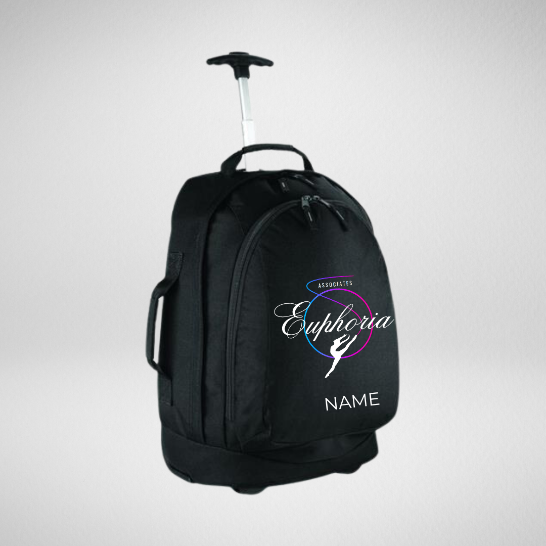 Euphoria Dance Events Associates Wheeled Suitcase