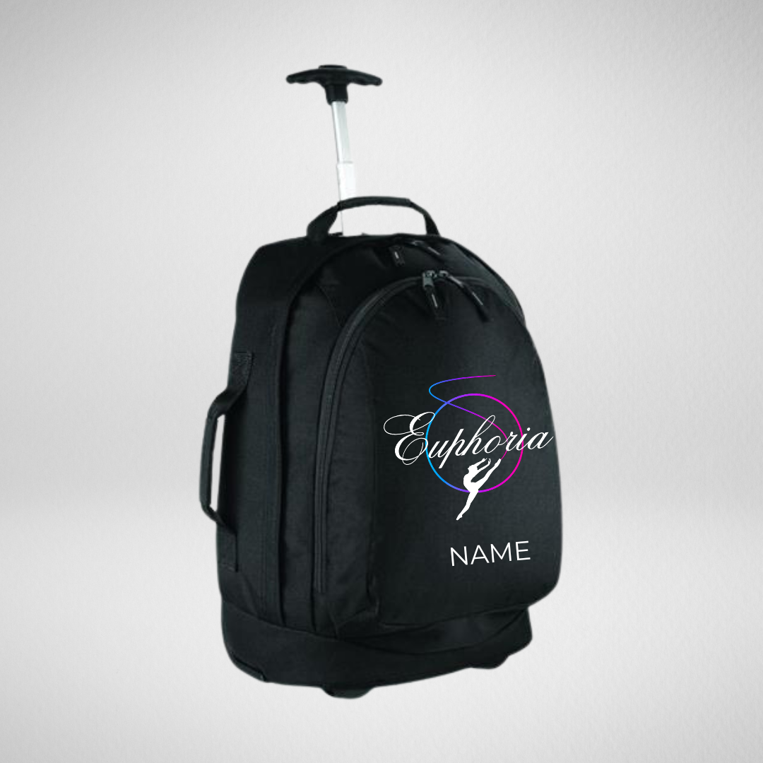 Euphoria Dance Events Wheeled Suitcase