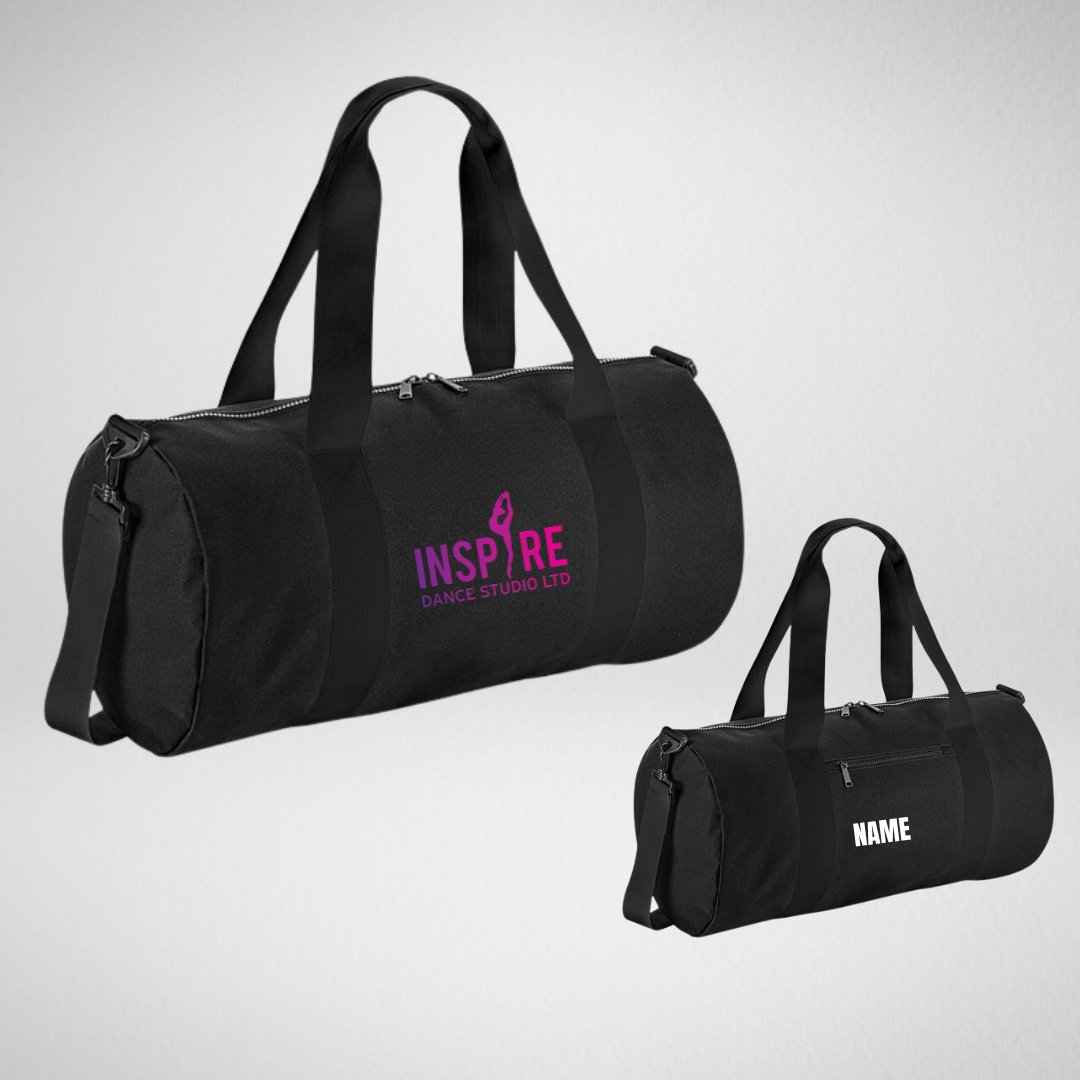 Inspire Dance Studio Barrel Bag