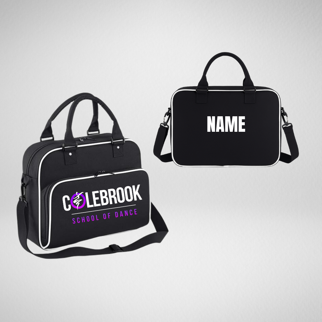 Colebrook School of Dance Black Zipped Dance Bag