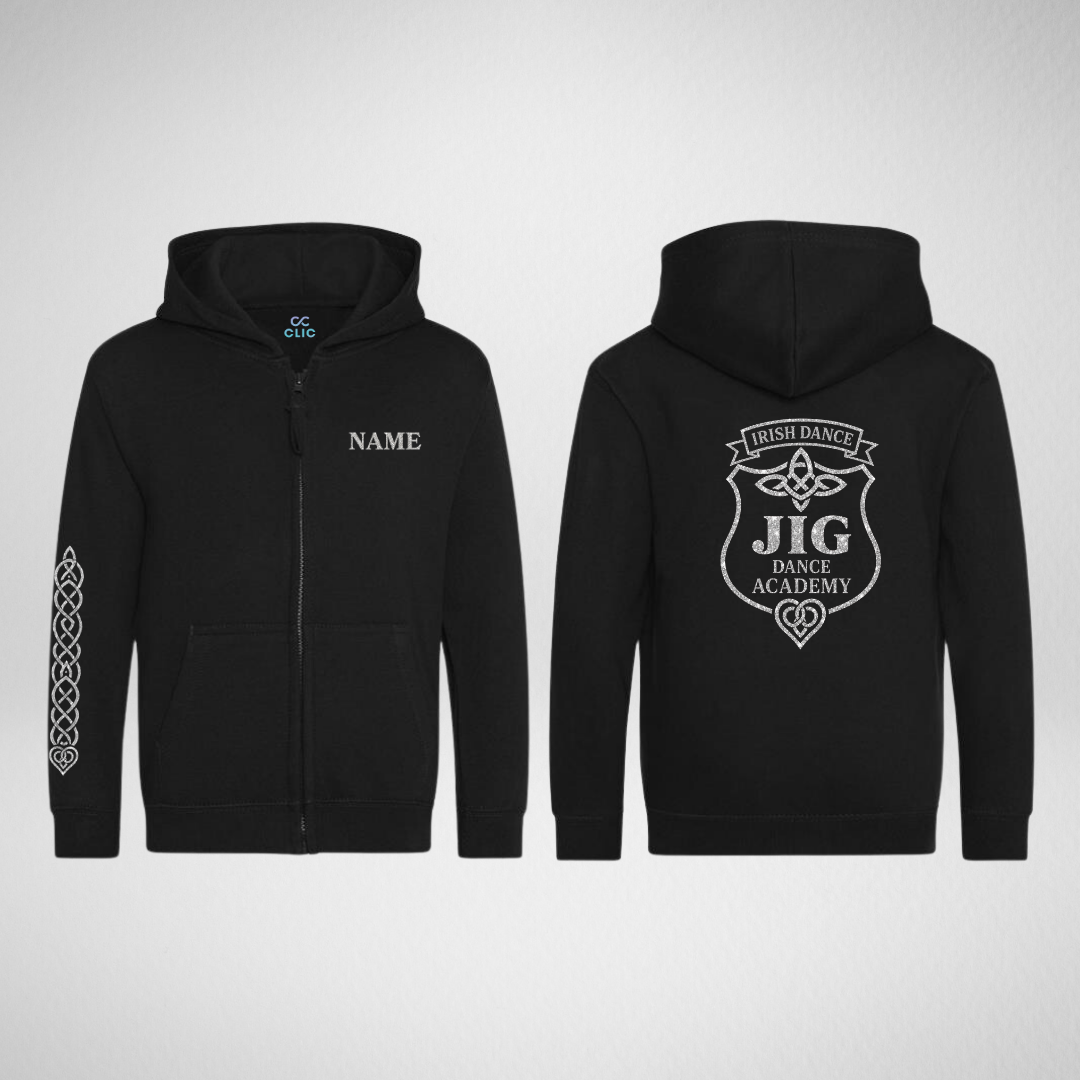 JIG Dance Academy Zipped Hoodie