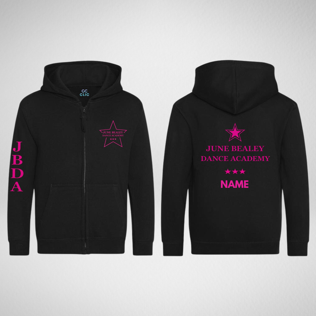 June Bealey Dance Academy Zipped Hoodie