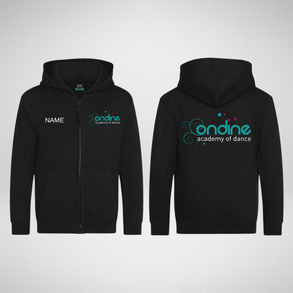 Ondine Academy Of Dance Zipped Hoodie