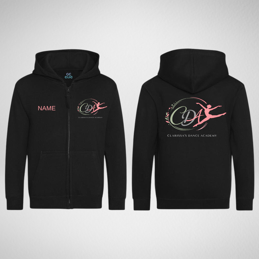 Clarissa's Dance Academy Zipped Hoodie