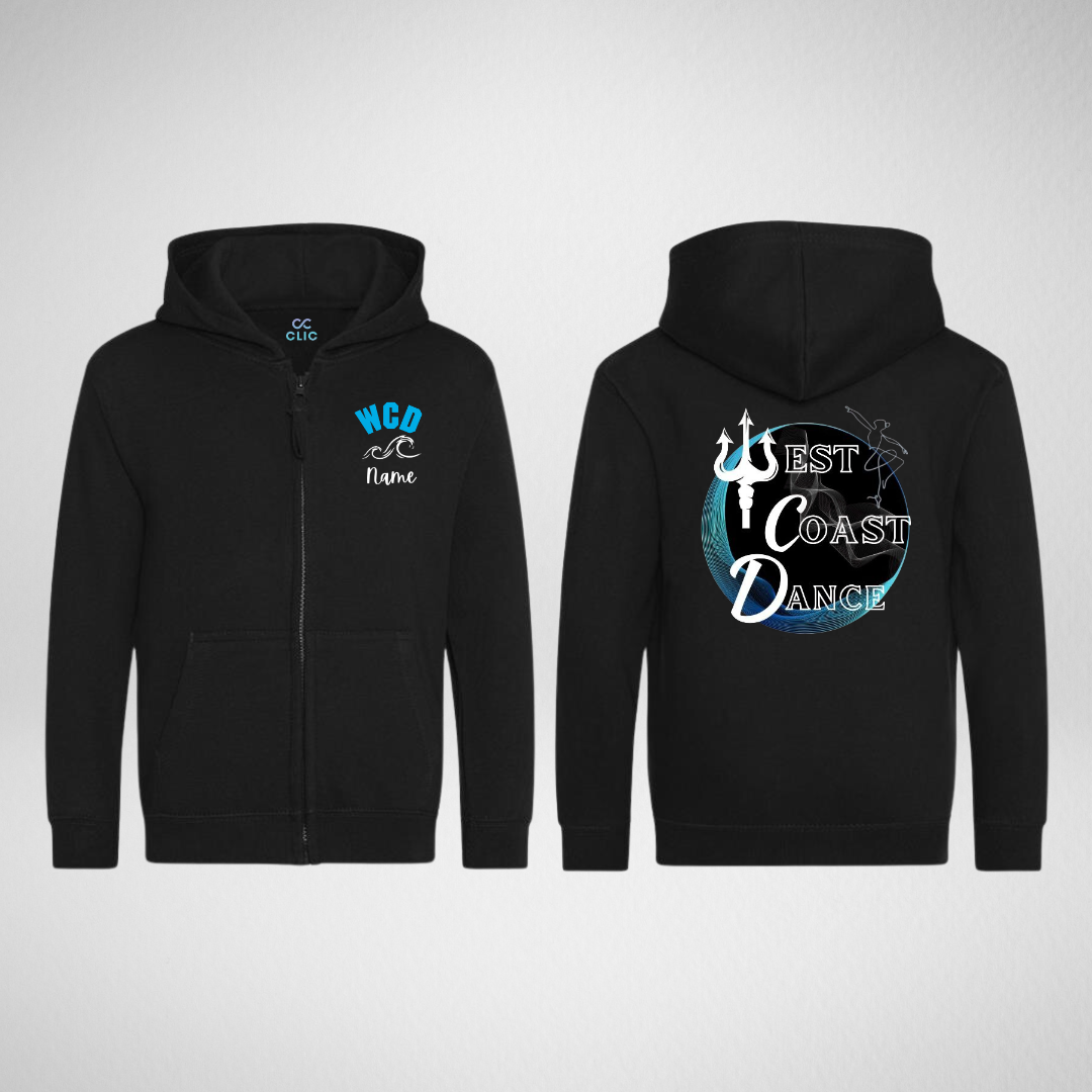 West Coast Dance Zipped Hoodie