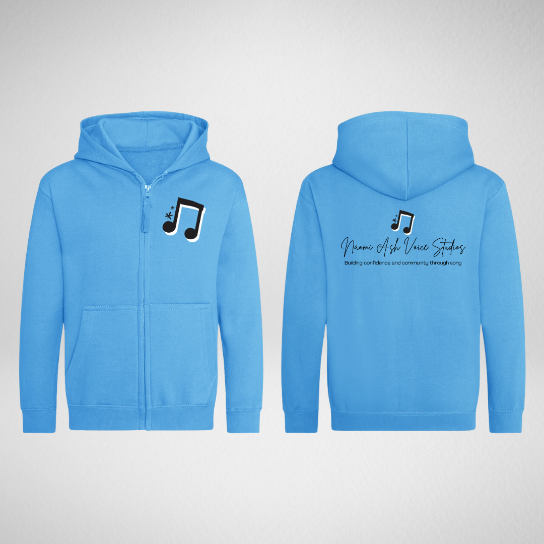 Naomi Ash Voice Studios Zipped Hoodie