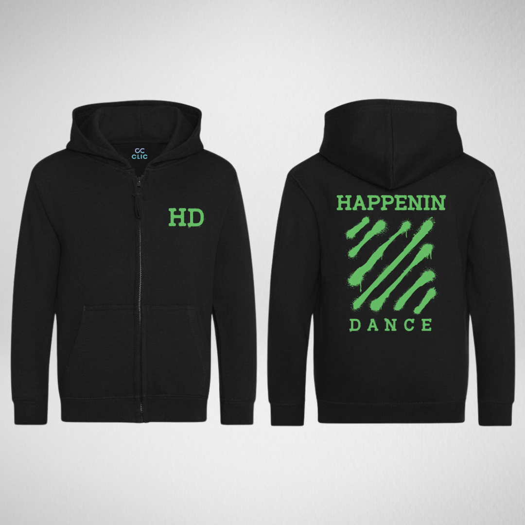 Happenin Dance Zipped Hoodie
